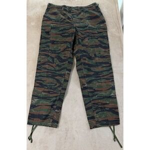 Propper Combat Trousers Pant Tiger Stripe Camo Cargo Men XL Regular Military EUC